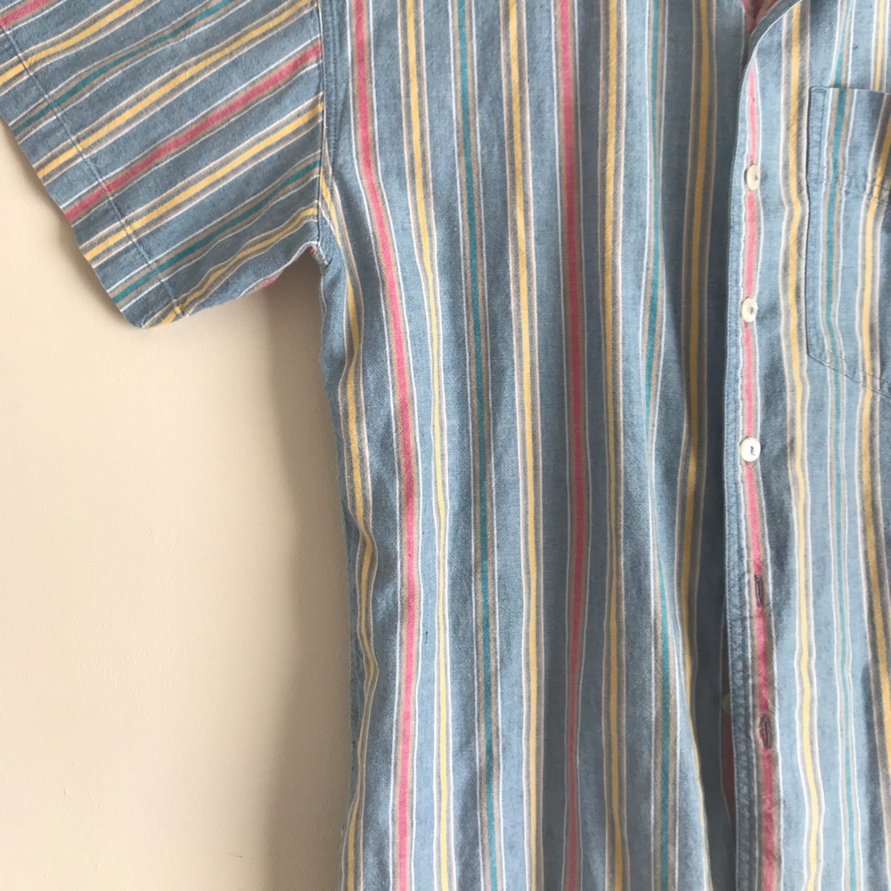 PASTEL STRIPED BUTTON UP ✨✨